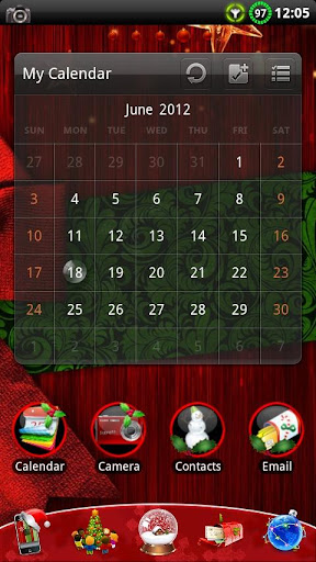 CHRISTMAS GO Launcher EX Theme