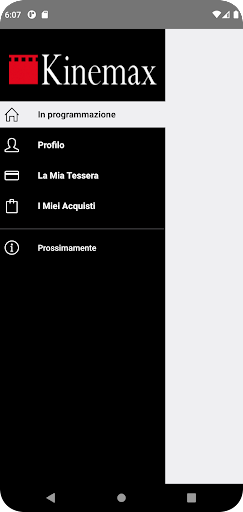 Android application Kinemax screenshort