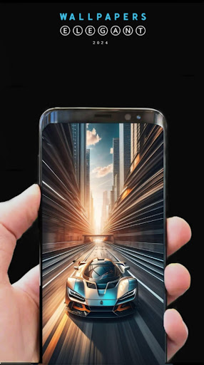 Android application خلفيات سيارة بذكاء الاصطناعي screenshort