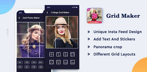 Android application Grid Maker for Instagram screenshort
