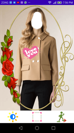Winter Short Coat Fashion Screenshot