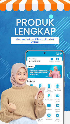 Android application Sofia Cell - Agen Pulsa Murah screenshort