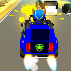 Paw Racing Traffic adventure - Save the pups 1