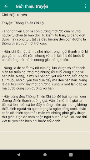 Truyện Thông Thiên Chi Lộ Screen 3
