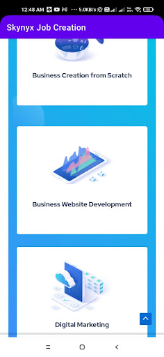 Skynyx Web Job Screen 3