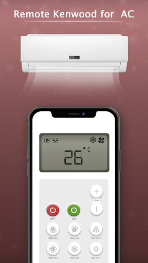 Android application Remote for Kenwood AC screenshort