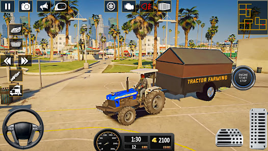 Captura 22 Tractor Agricultura Juegos 3D android