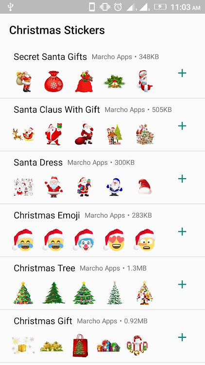 WAStickerApps - Christmas Stic - 1.0.7 - (Android)