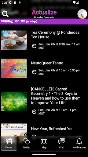 Actualize Screen 2