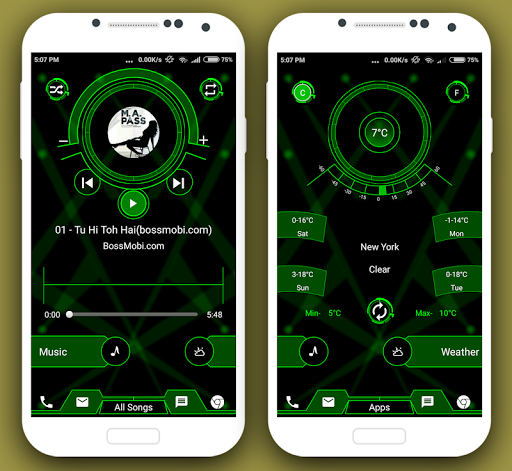 Screenshot of Revolutionary Launcher 3