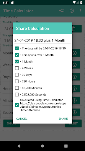 Time Calculator Screenshot 3 - AppWisp.com