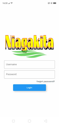 Android application Niagakita - Distributor screenshort
