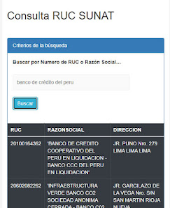 Captura de Pantalla 5 Consulta RUC Perú android