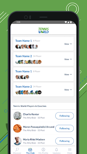 Tennis World Screen 3