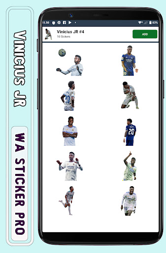 Vinicius JR - WA Sticker Pro