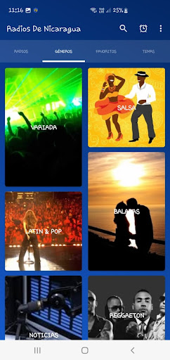 Radio Nicaragua Screen 3