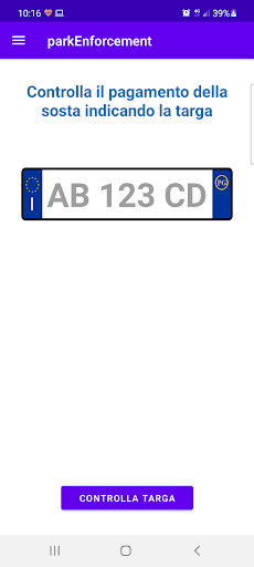 Android application check.me screenshort