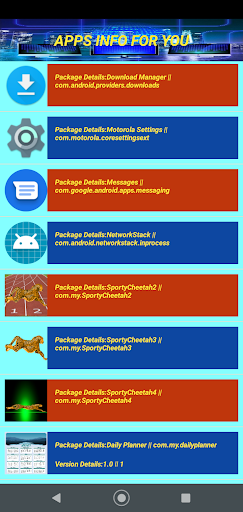APP ORGANIZER II Screen 3