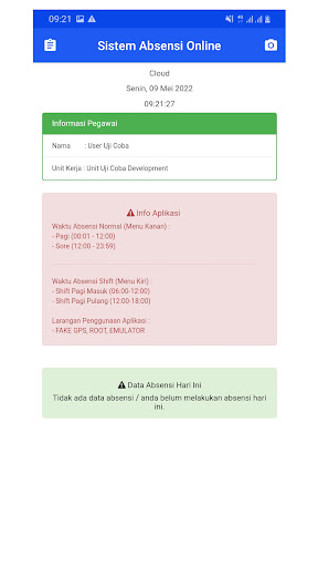 Android application SiAbon screenshort