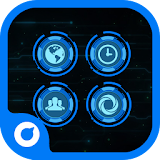 Ice Blue Technology-Solo Theme icon