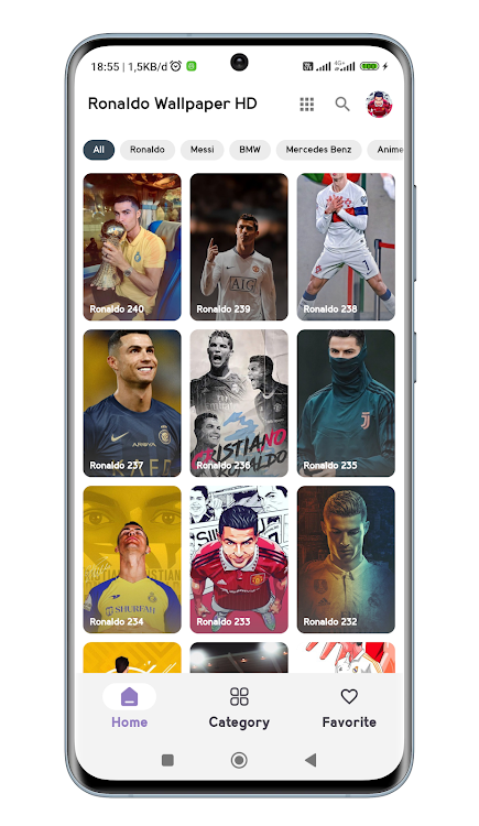 Ronaldo Wallpaper HD - 1.0.24 - (Android)