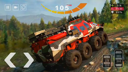 Screenshot 10 Ciempiés Truck Offroad Game android