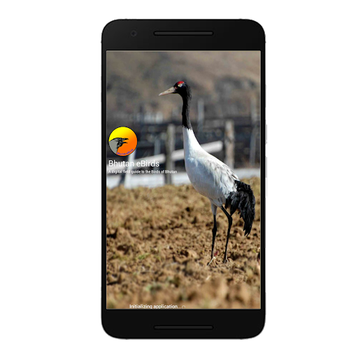 Android application Bhutan eBirds screenshort