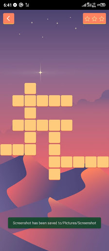 CrossWord Quiz Screen 2