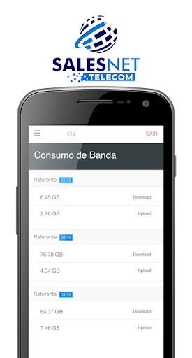SalesNet Telecom Screen 2