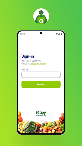 Android application Otipy Express screenshort