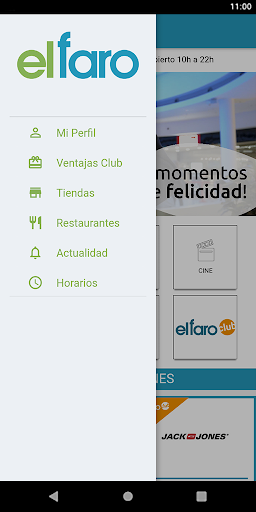 Android application El Faro screenshort