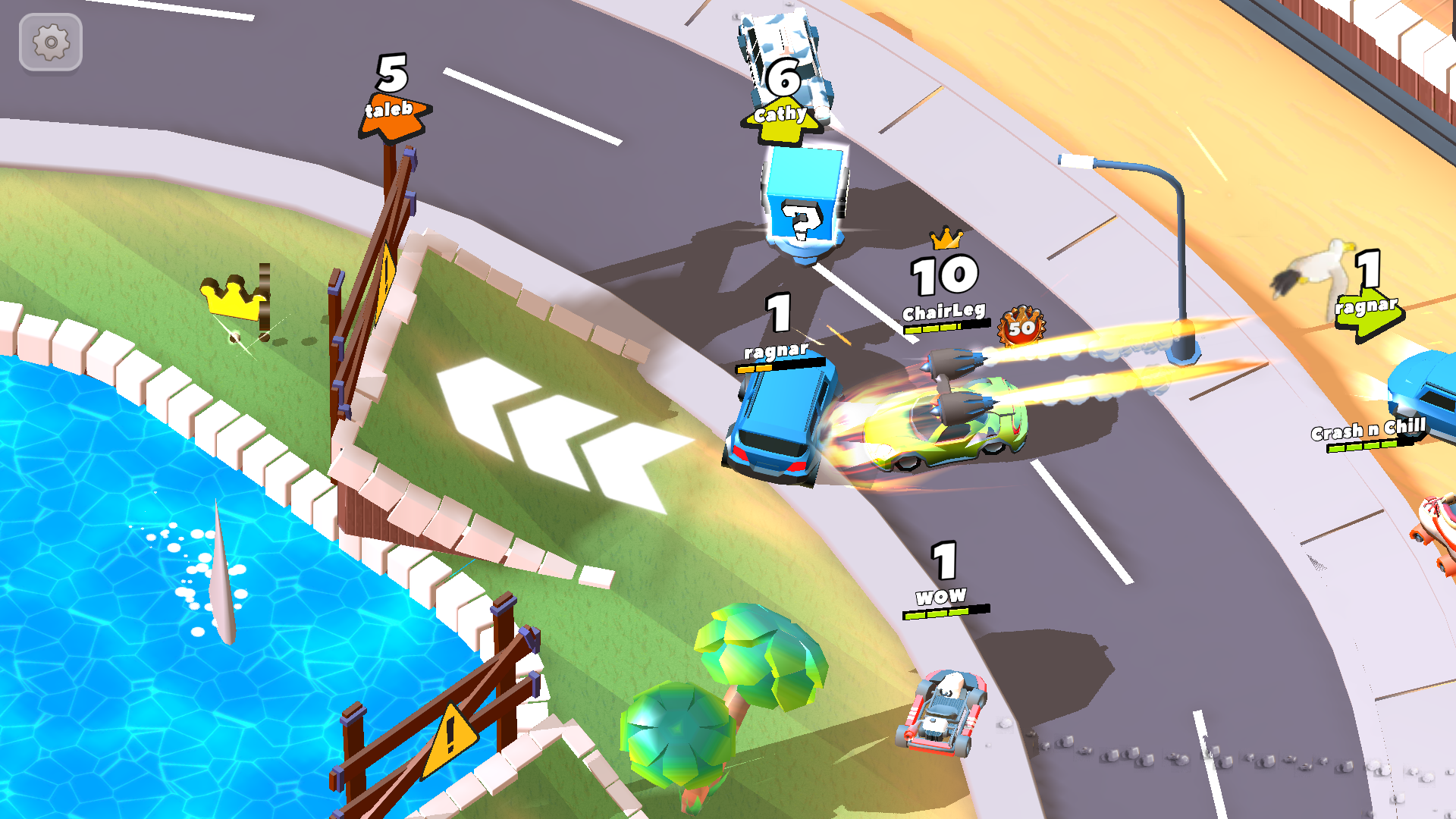 Hình ảnh Crash of Cars Hack Menu