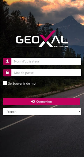 Android application Geoxal screenshort