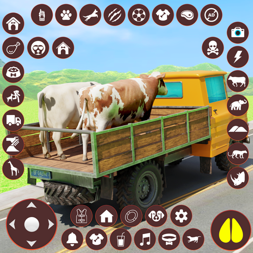 Animal Cargo Truck Games