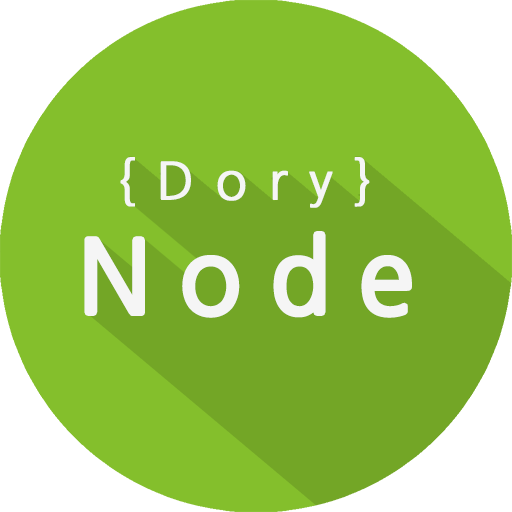 Dory-node.js(+git,ssh server) logo