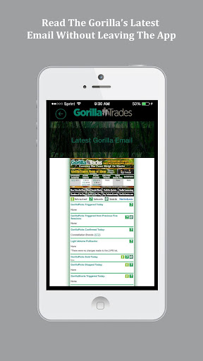 Android application GorillaTrades screenshort