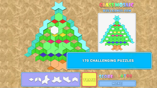 Android application Glass Mosaic: Jigsaw Puzzle screenshort