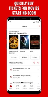 Cinemark Theatres Screenshot