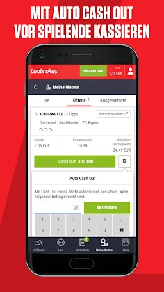 Ladbrokes – Sportwetten App - Screenshot 2