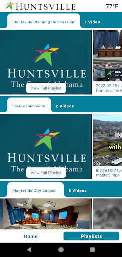 City Of Huntsville Screen 3