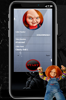 Chucky video Fake calling callのおすすめ画像4
