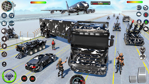 Army Vehicle Transport Games Screen 2