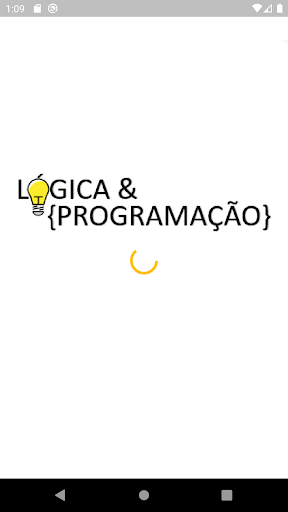 Android application Lógica & Programação screenshort