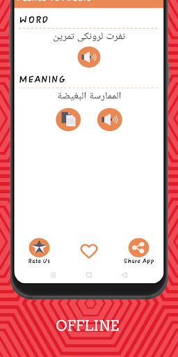Pashto To Arabic Dictionary Of Screen 3
