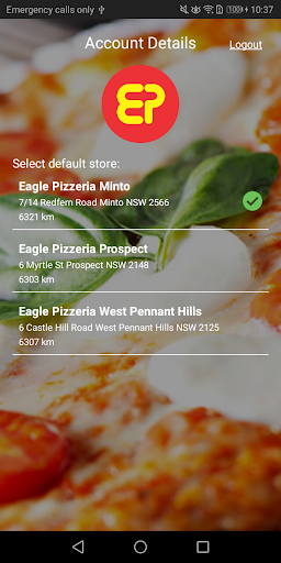 Eagle Pizzeria Screen 3