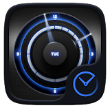 TopSecret GO Clock Theme icon