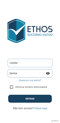 Android application Ethos Socorro Mútuo screenshort