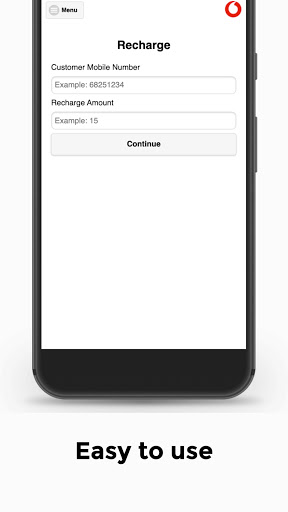 Recharge Vodafone Cook Islands Screen 3