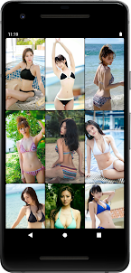 Japanese Girl Bikini Wallpaper