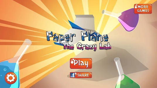 Paper Plane : The crazy lab